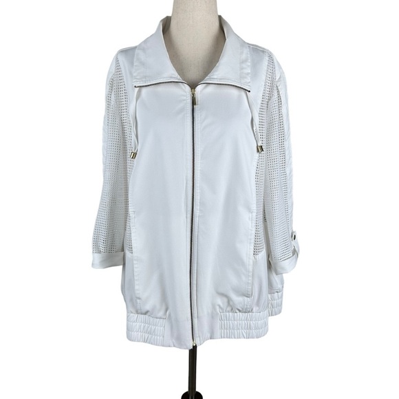 Chico's Jackets & Blazers - Zengery by Chicos White Light Weight Jacket